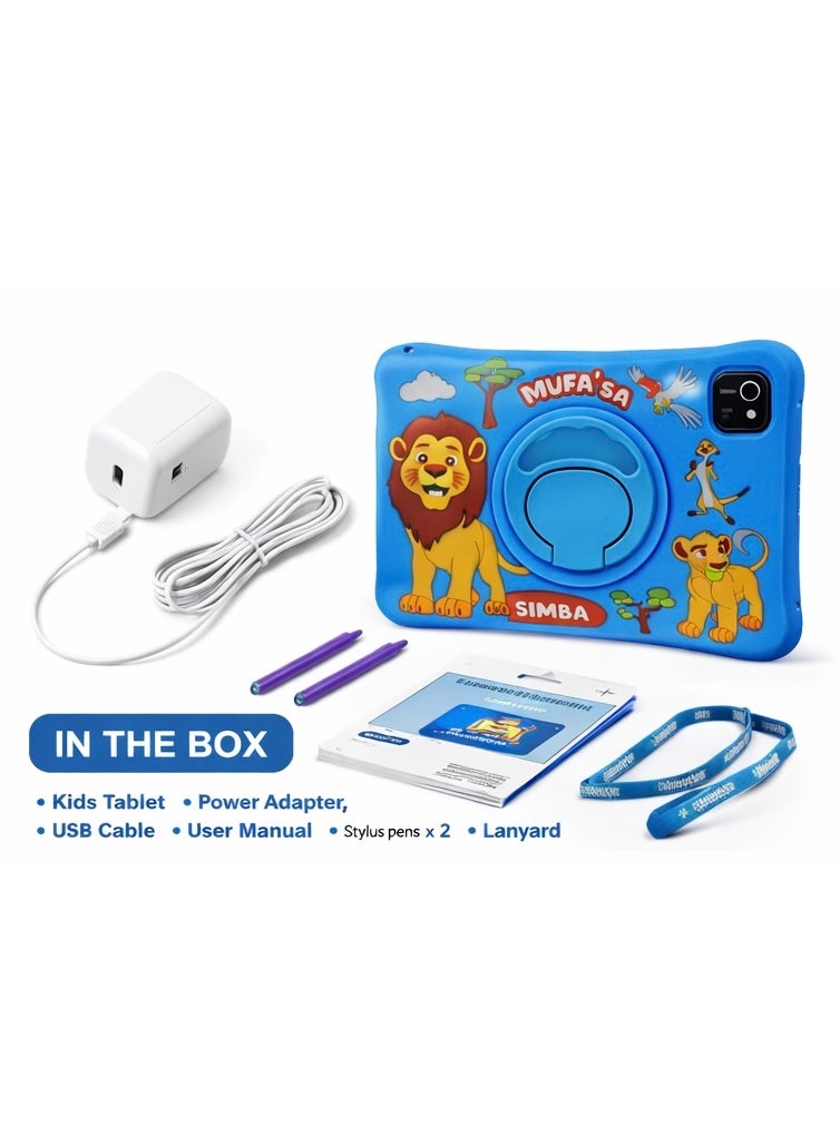 سيمبا تابلت أطفال بيبي تاب SIMBA مقاس 10.1 بوصة – شبكة 5G – أندرويد 16 – بطارية 10000mAh – مع جراب حماية بشكل الأسد - Image 4